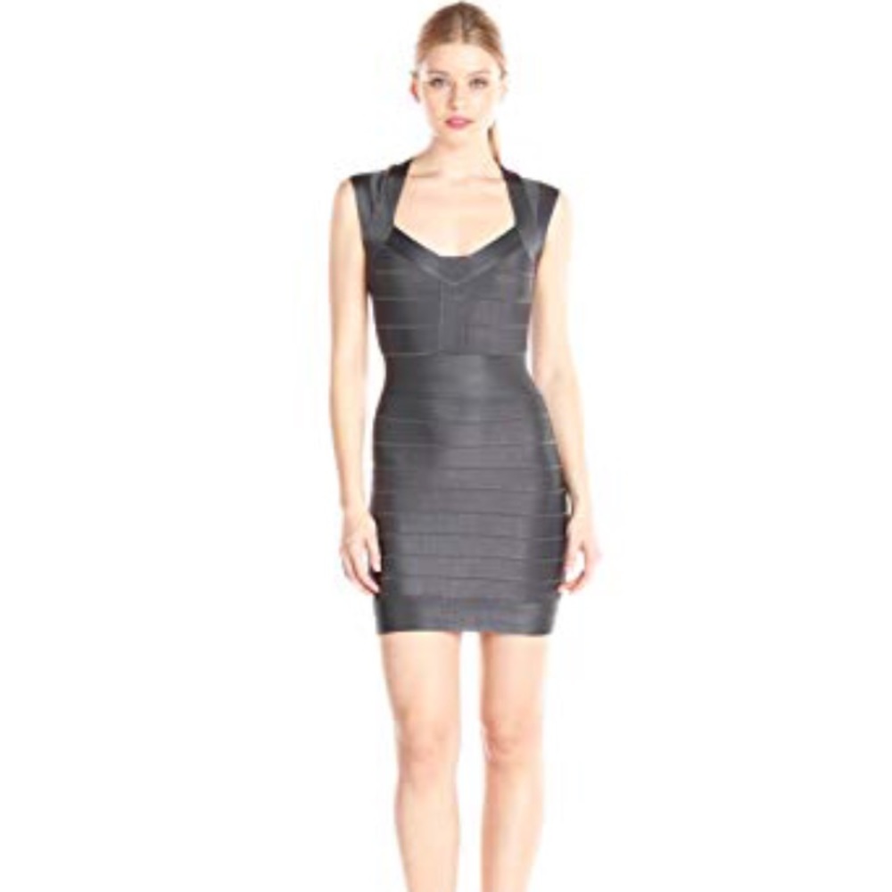 French connection bodycon bandage dress xs
